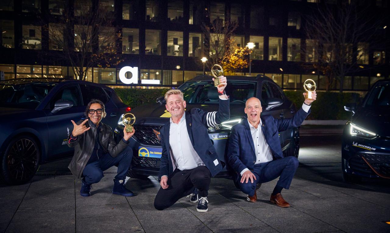 Cupra Goldenes Lenkrad