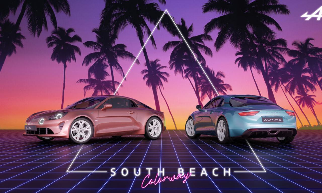 Alpine A110 Miami Colors (1).jpg Alpine A110 Front und Heck