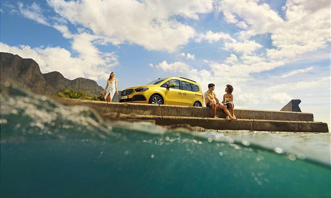 Mercedes Benz T Klasse Seitenansicht