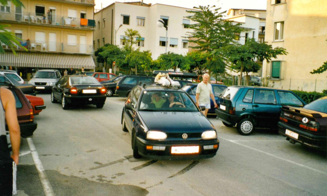 VW Golf 50 Jahre, Golf 3 Front/Seite