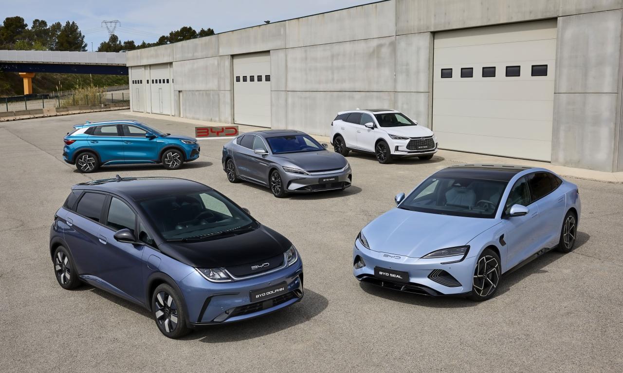 BYD Dolphin, Seal, Atto 3, Han und Tang