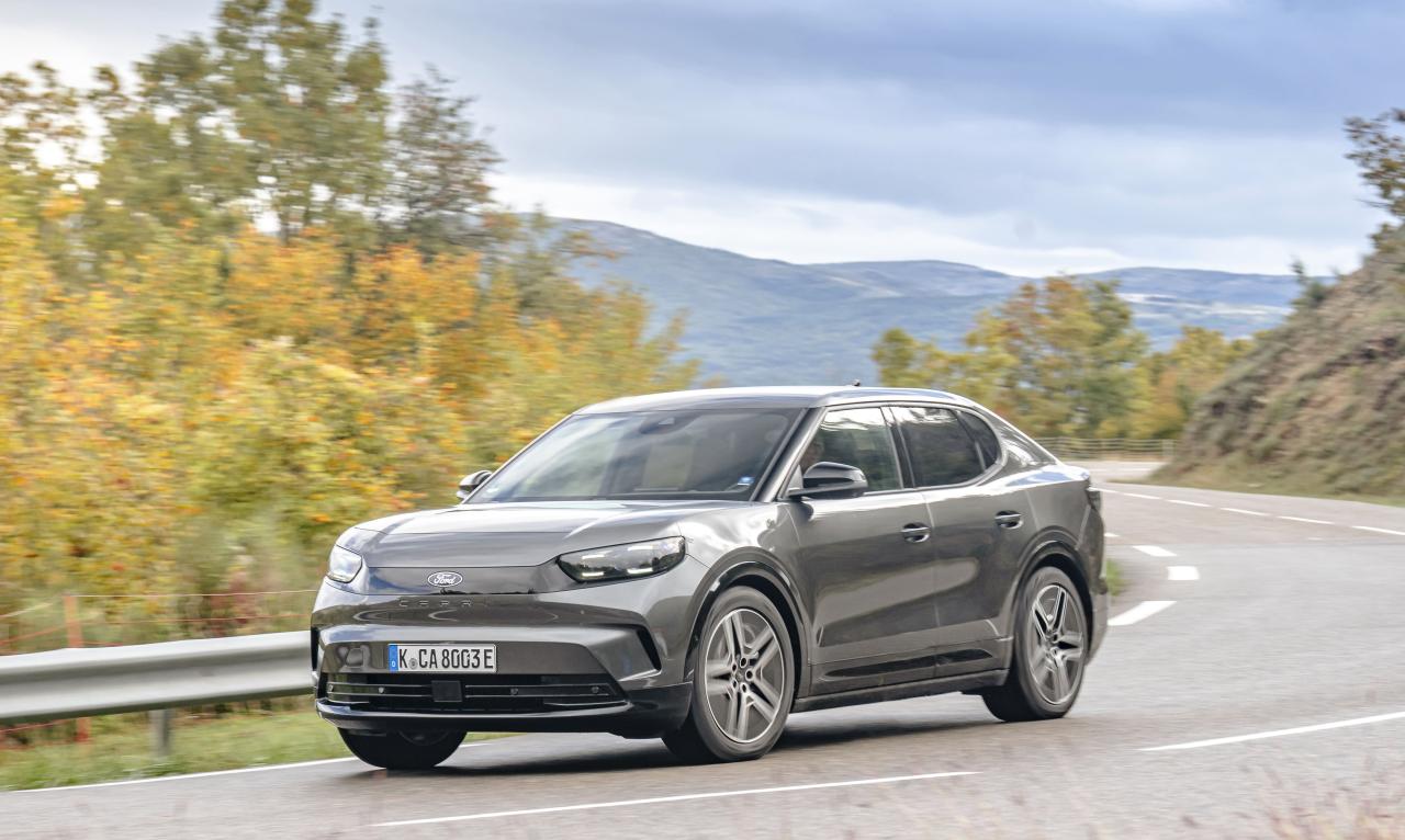 Ford Capri Front/Seite in Fahrt