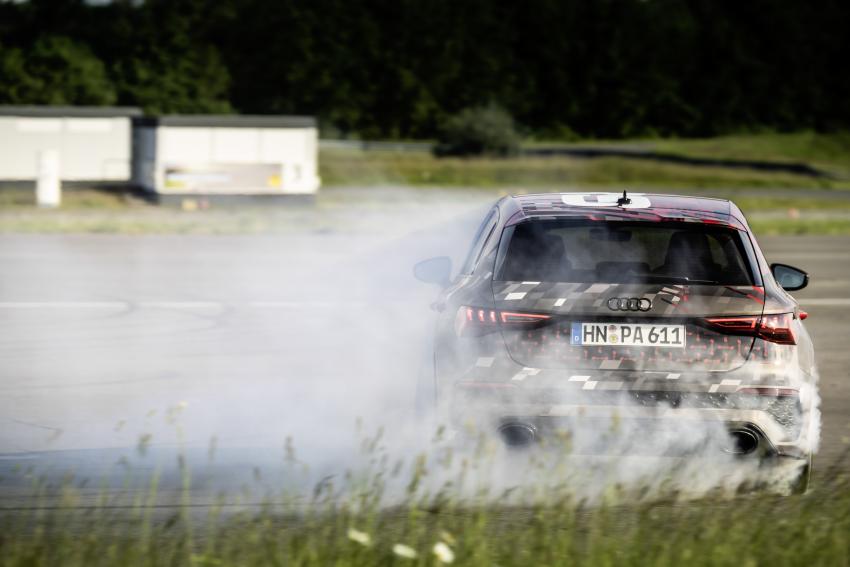 Audi RS3 Fahrdynamik Sportback Heck Drift