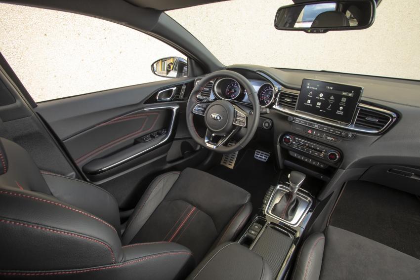 Gut verarbeitet und klar strukturiert - das Kia-Cockpit