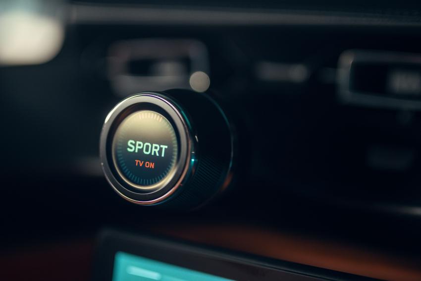 Rimac Nevera Drehregler Modi