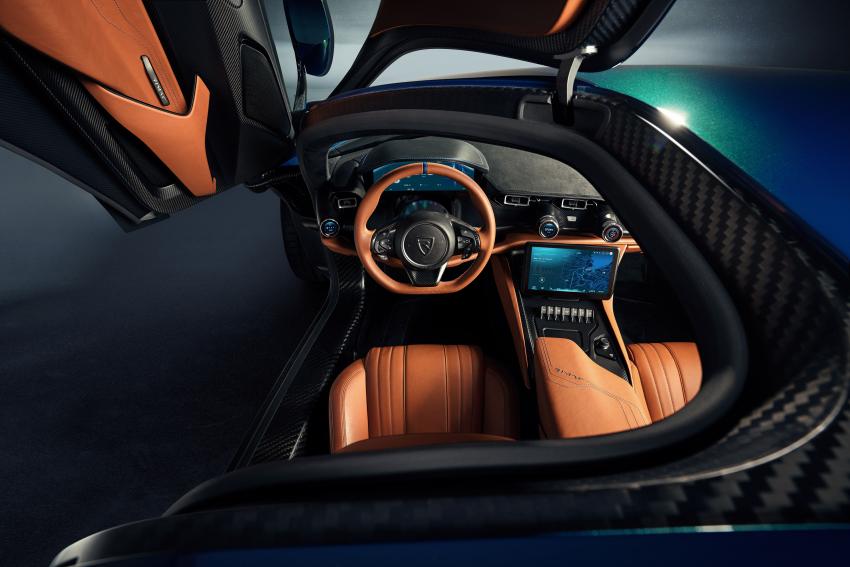 Rimac Nevera Cockpit