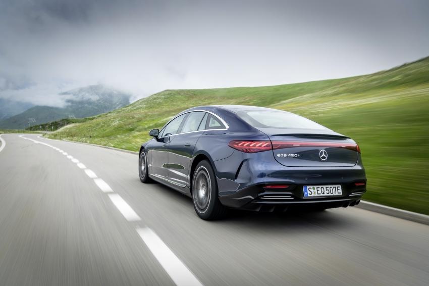 Mercedes-Benz EQS Heck