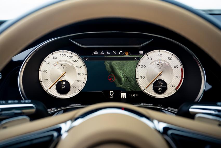 Bentley Flying Spur Mulliner Virtual Cockpit