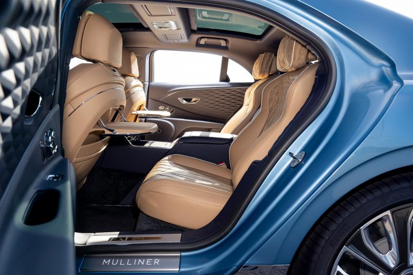 Bentley Flying Spur Mulliner Rücksitze