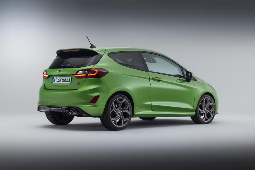 Ford Fiesta ST Facelift Heck