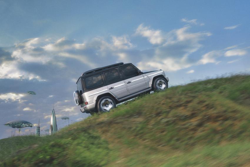 Mercedes-Benz Concept EQG Seite