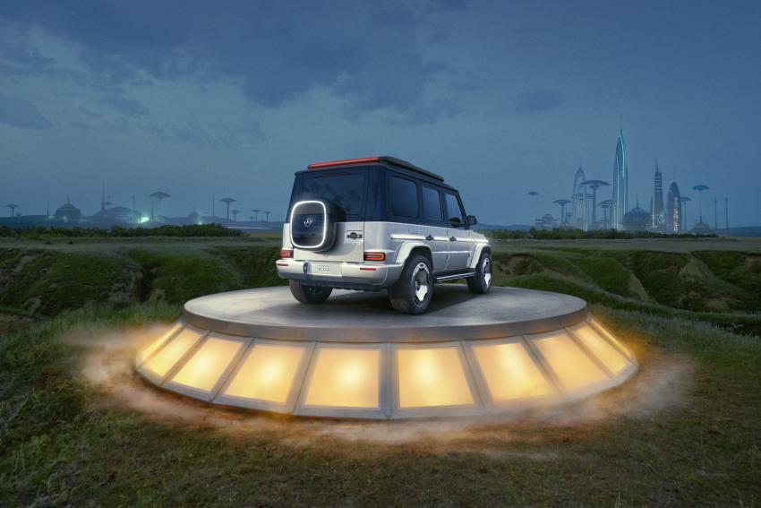 Mercedes-Benz Concept EQG Heck