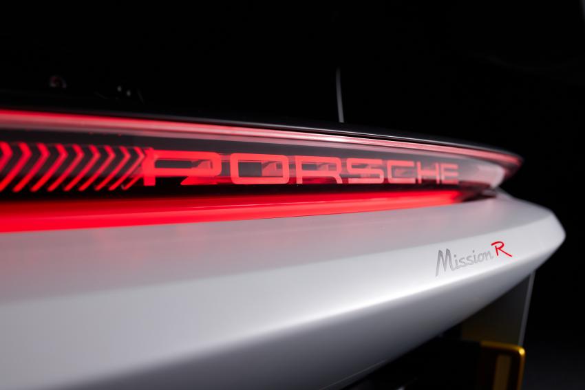 Porsche Mission R Heck Detail