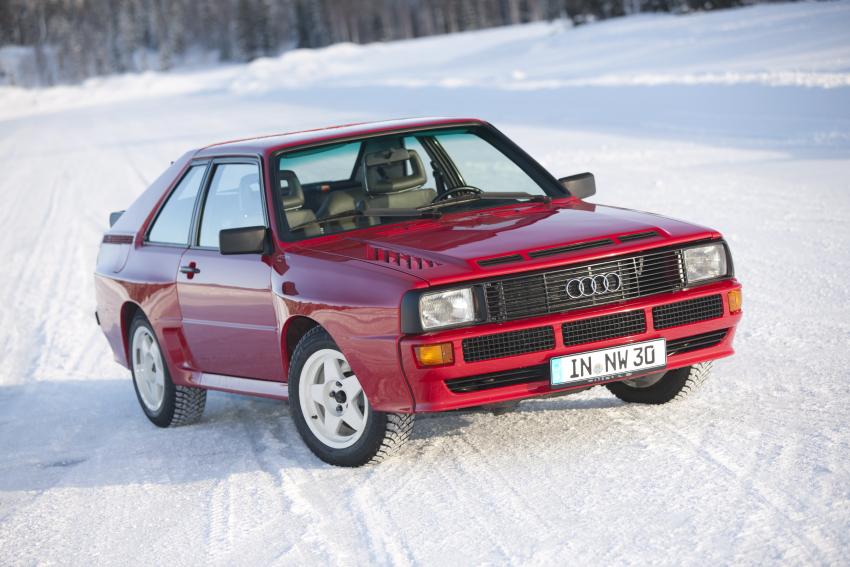 Audi Fünfzylinder Audi Sport quattro
