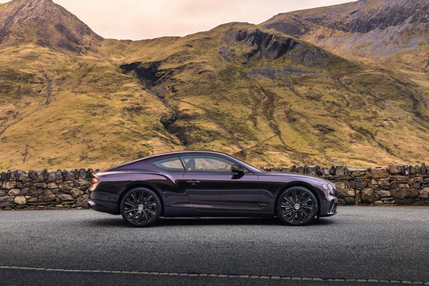 Bentley GT Mulliner Seite