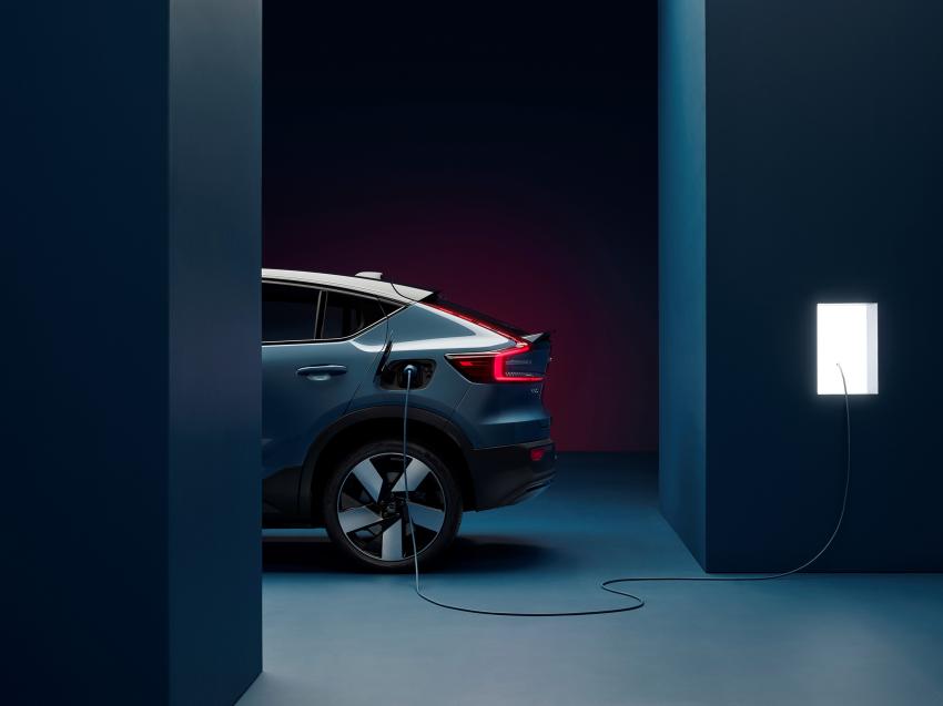 Volvo C40 Recharge Heck