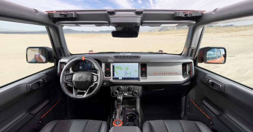 Ford Bronco Raptor Cockpit