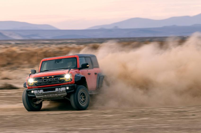 Ford Bronco Raptor im Drift