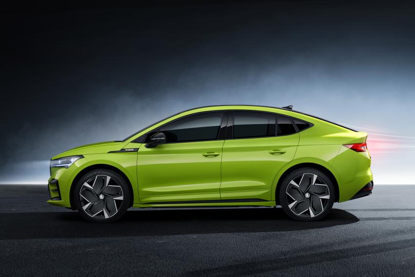 Škoda Enyaq Coupé Seitenansicht