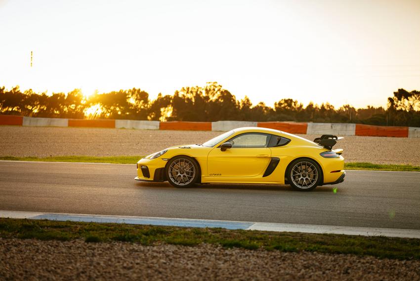 Porsche 718 Cayman Seitenansicht