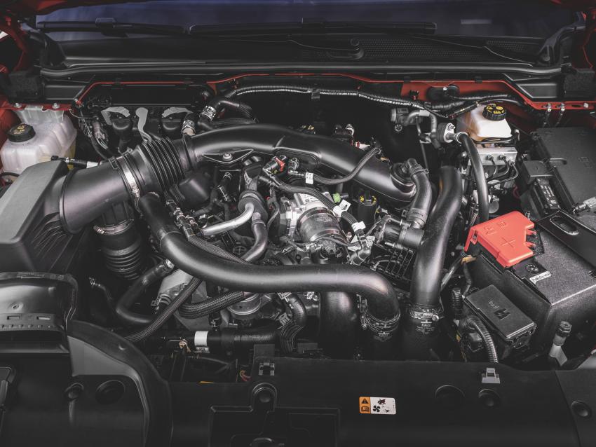 Ford Ranger Raptor Motorraum