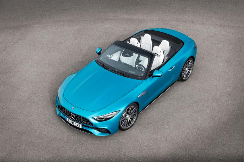 Mercedes-AMG SL 43 Front von Oben