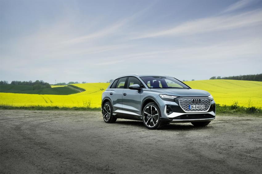 Audi Q4 e-tron Front/Seite