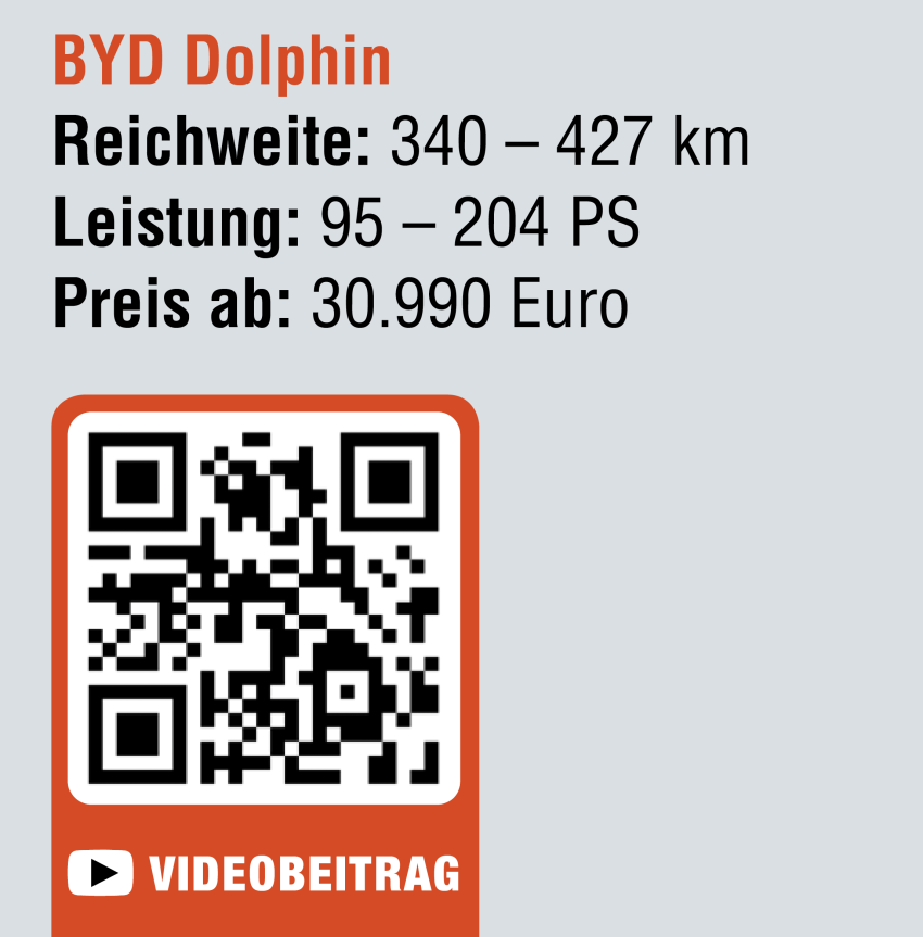 BYD Dolphin Factbox
