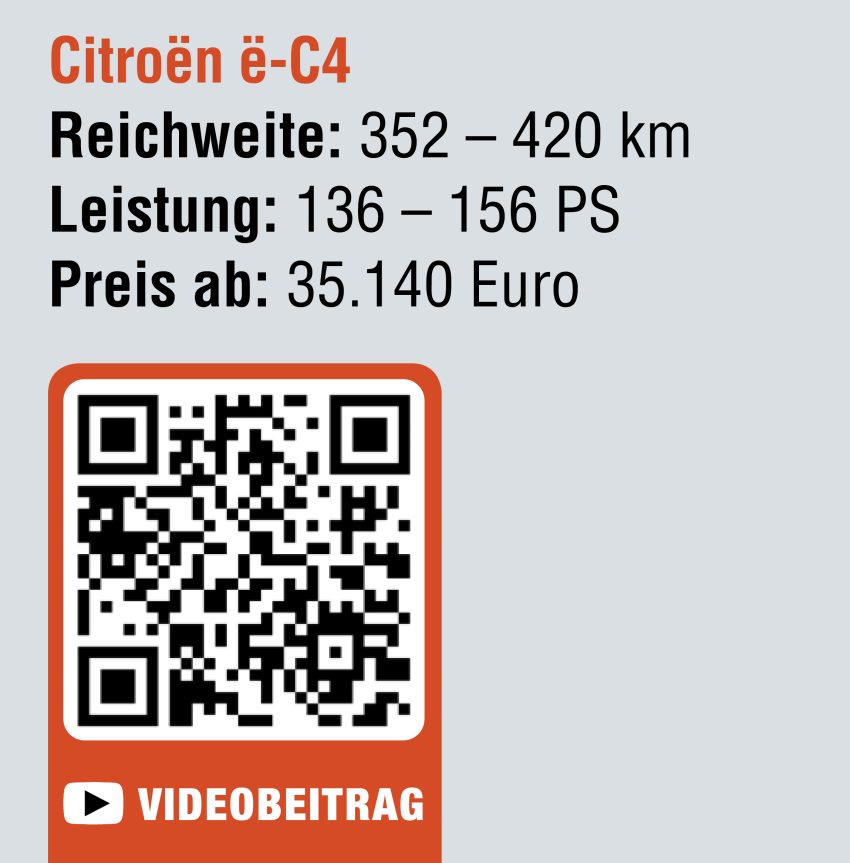 Citroen e-C4 Factbox