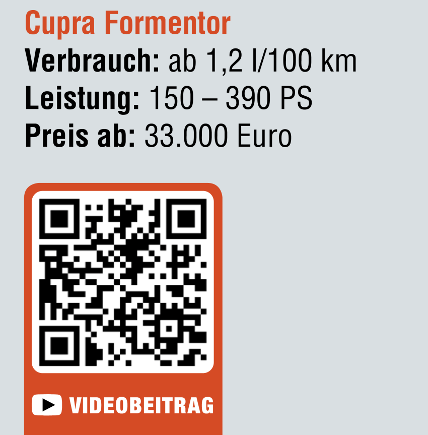 Cupra Formentor Factbox