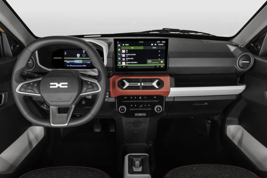Dacia Spring Cockpit