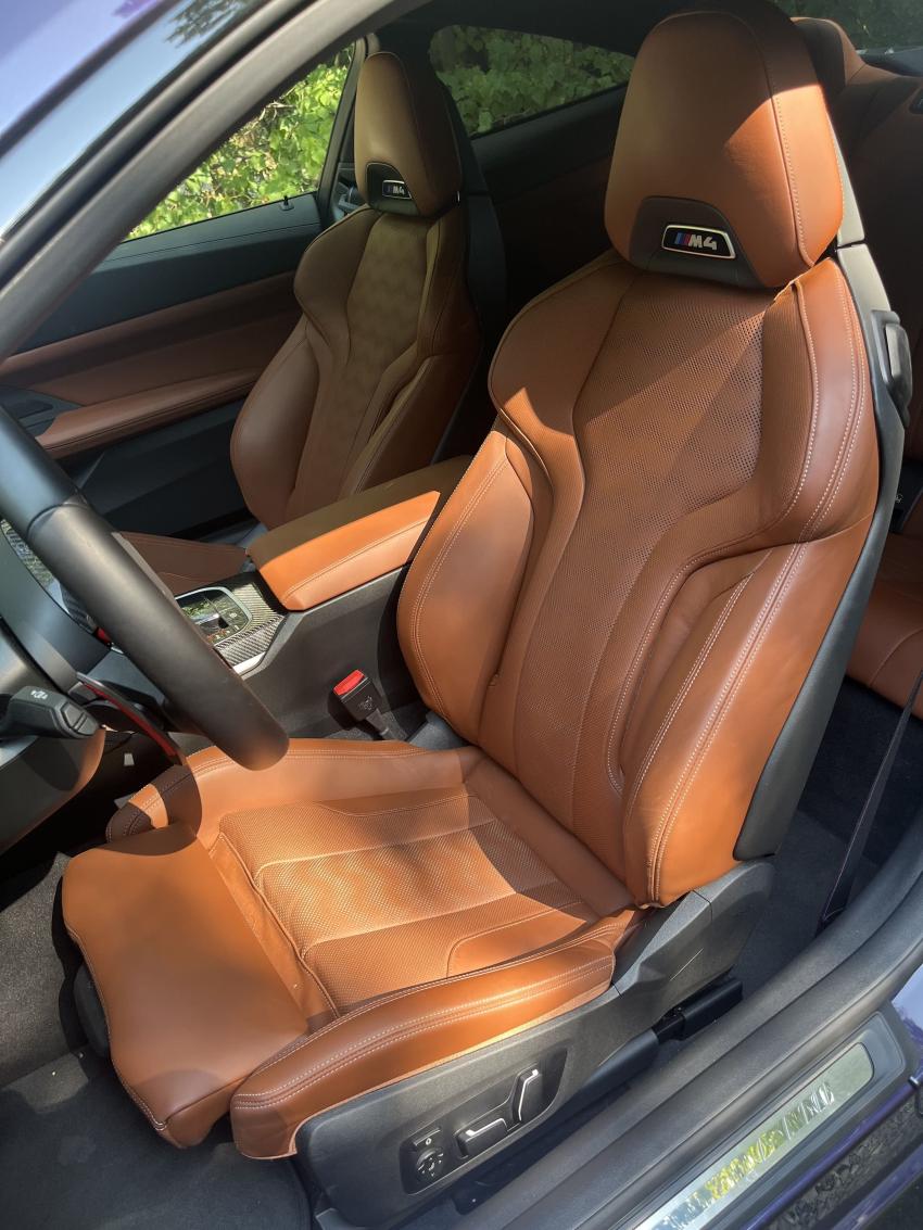 BMW M4 Competition Sitze