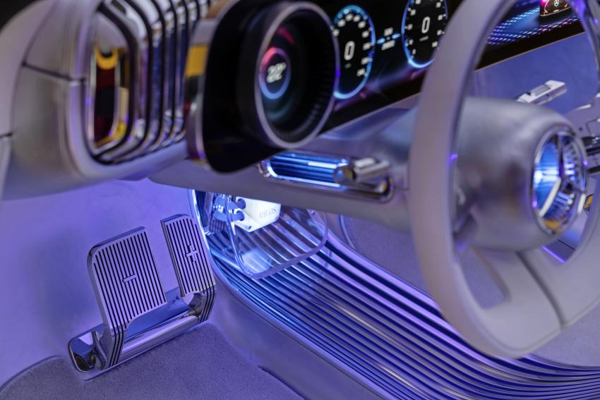 Mercedes Concept CLA Class Detail Fußraum