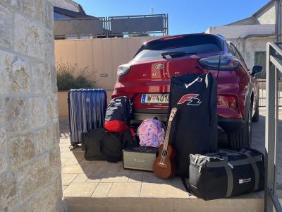 Ford Puma Heck mit Gepäck
