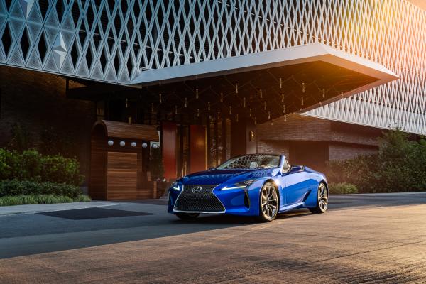 Lexus LC 500 Cabrio Front
