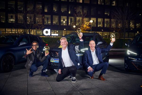 Cupra Goldenes Lenkrad