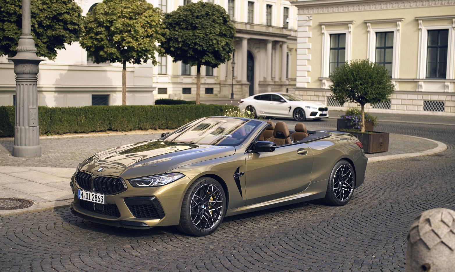 BMW M8 Competition Cabrio Seite