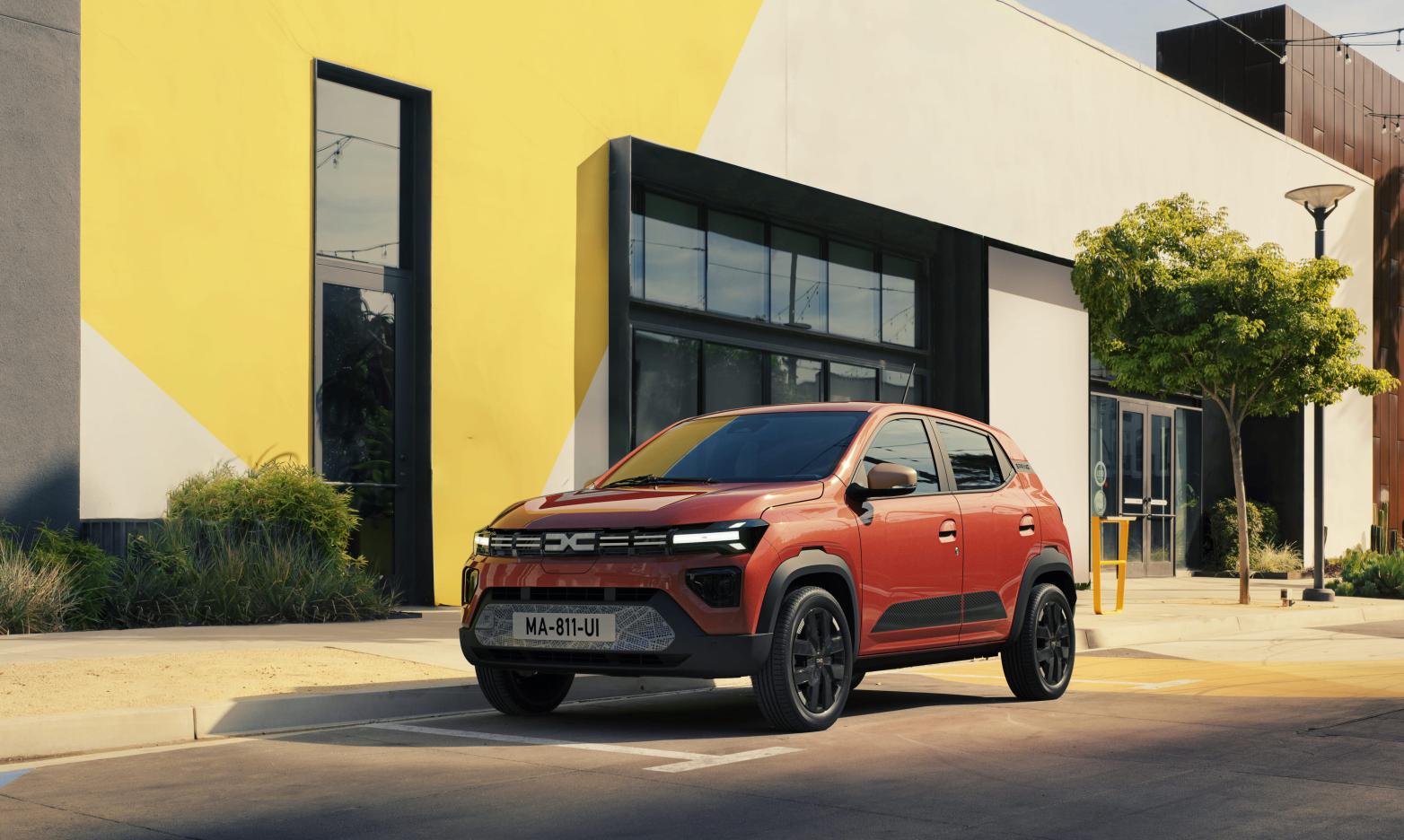 Dacia Spring Front/Seite