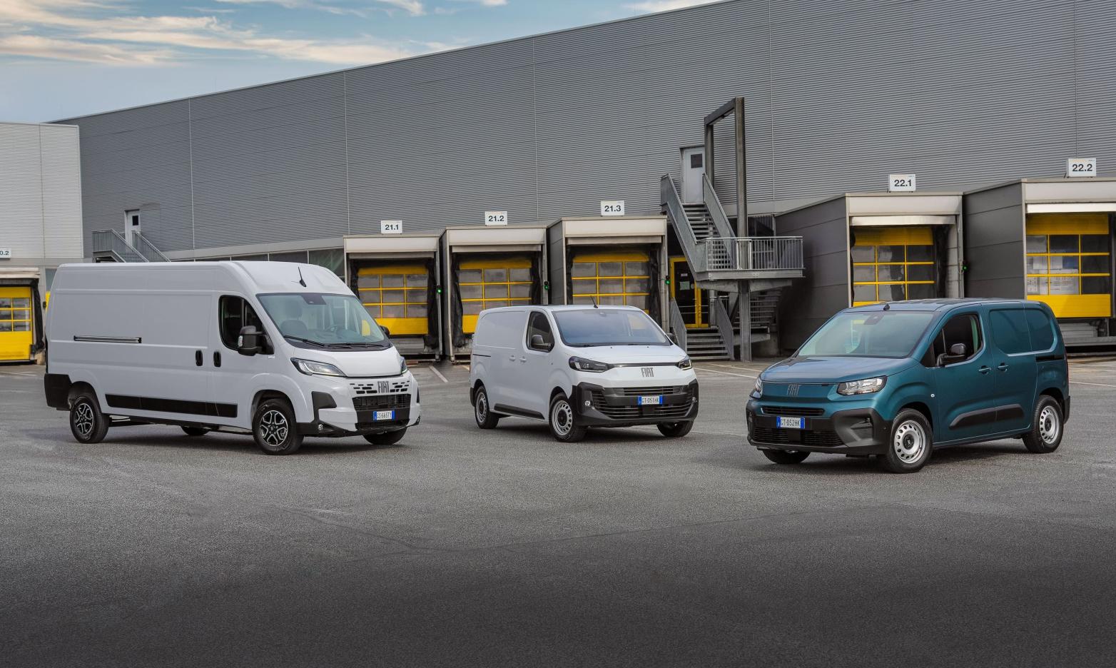 Fiat Ducato, Fiat Scudo und Fiat Doblò Front/Seite